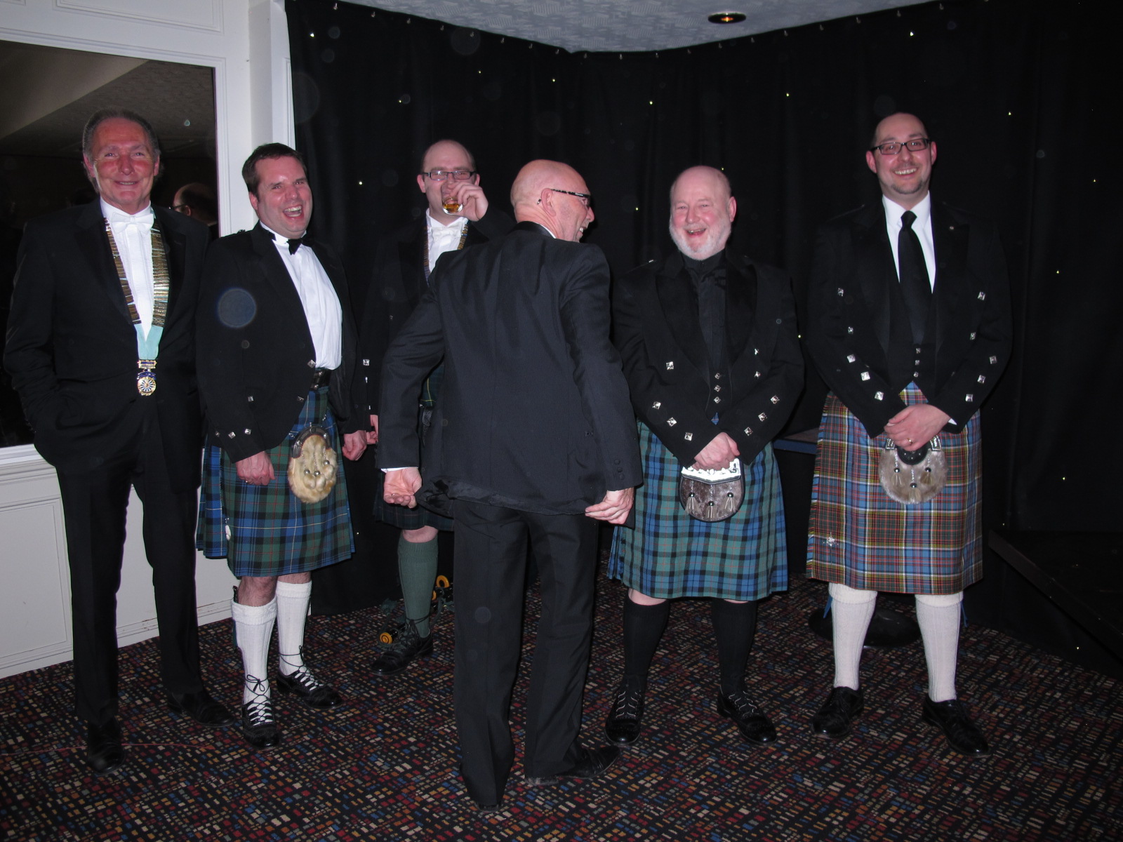 Chairman insists he wears the trousers for his meetings