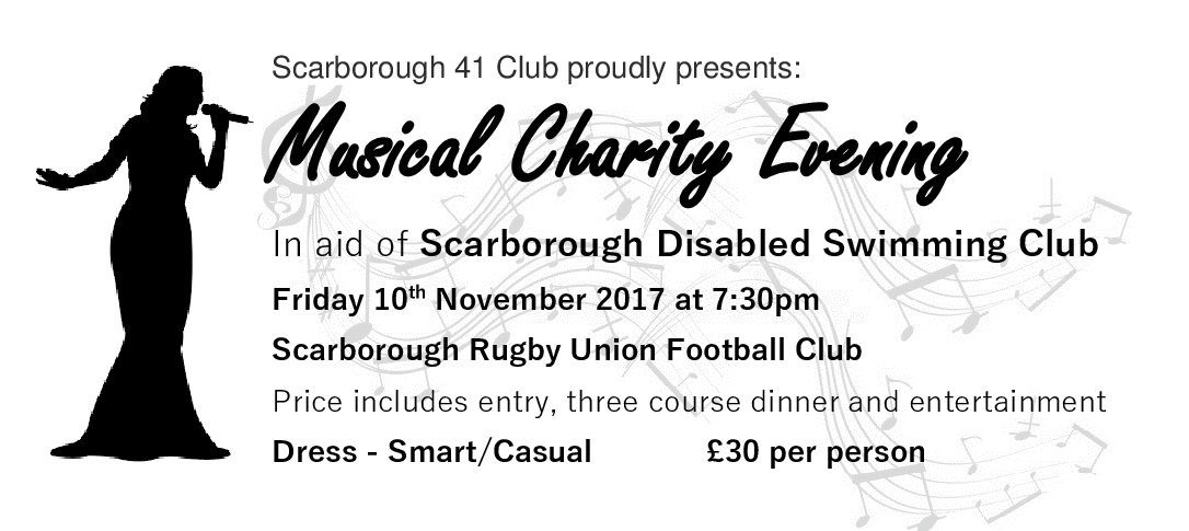 PLEASE SUPPORT MARK’S CHARITY EVENING