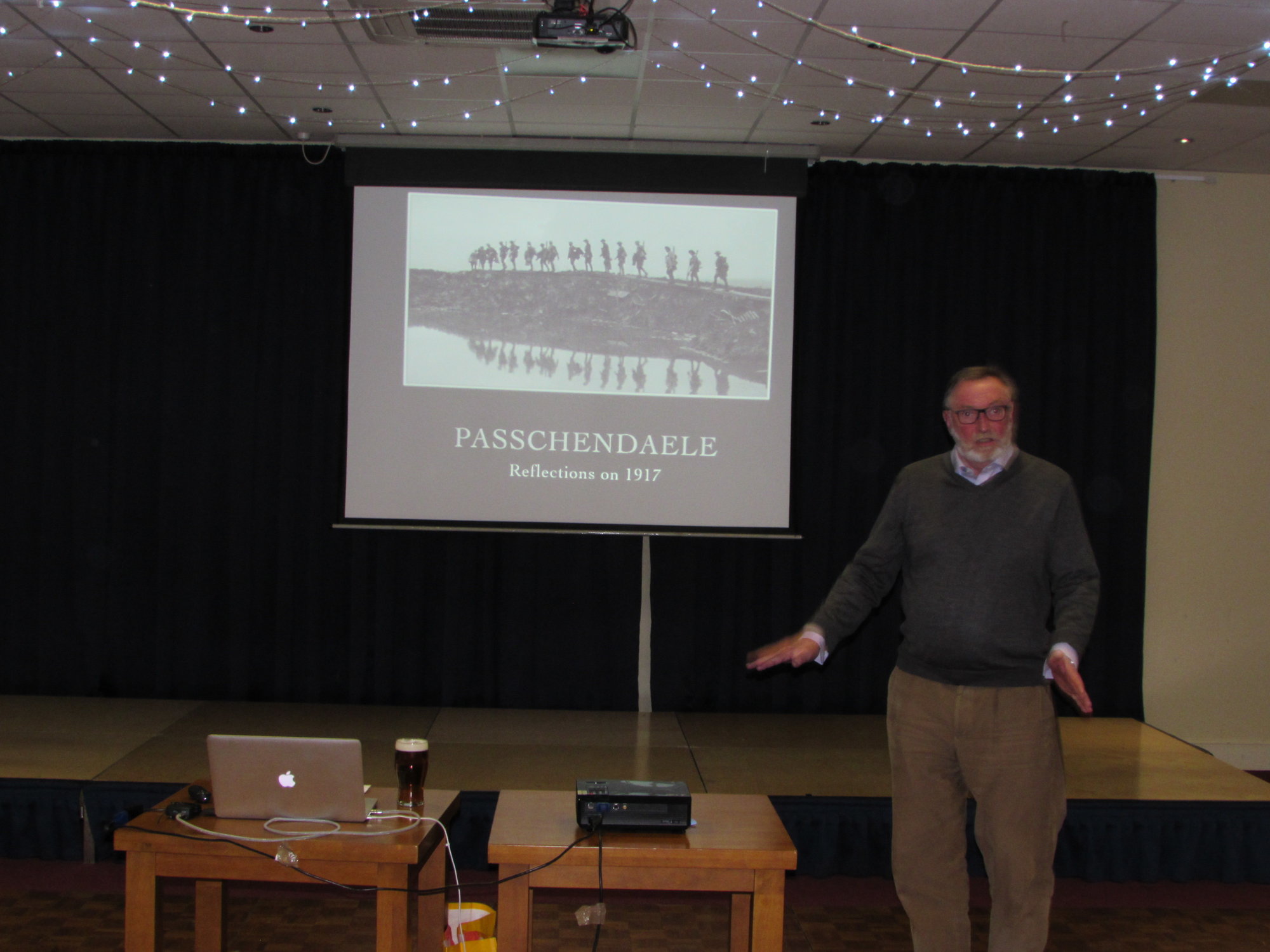 David Henderson’s talk on the Battle of Passchendaele