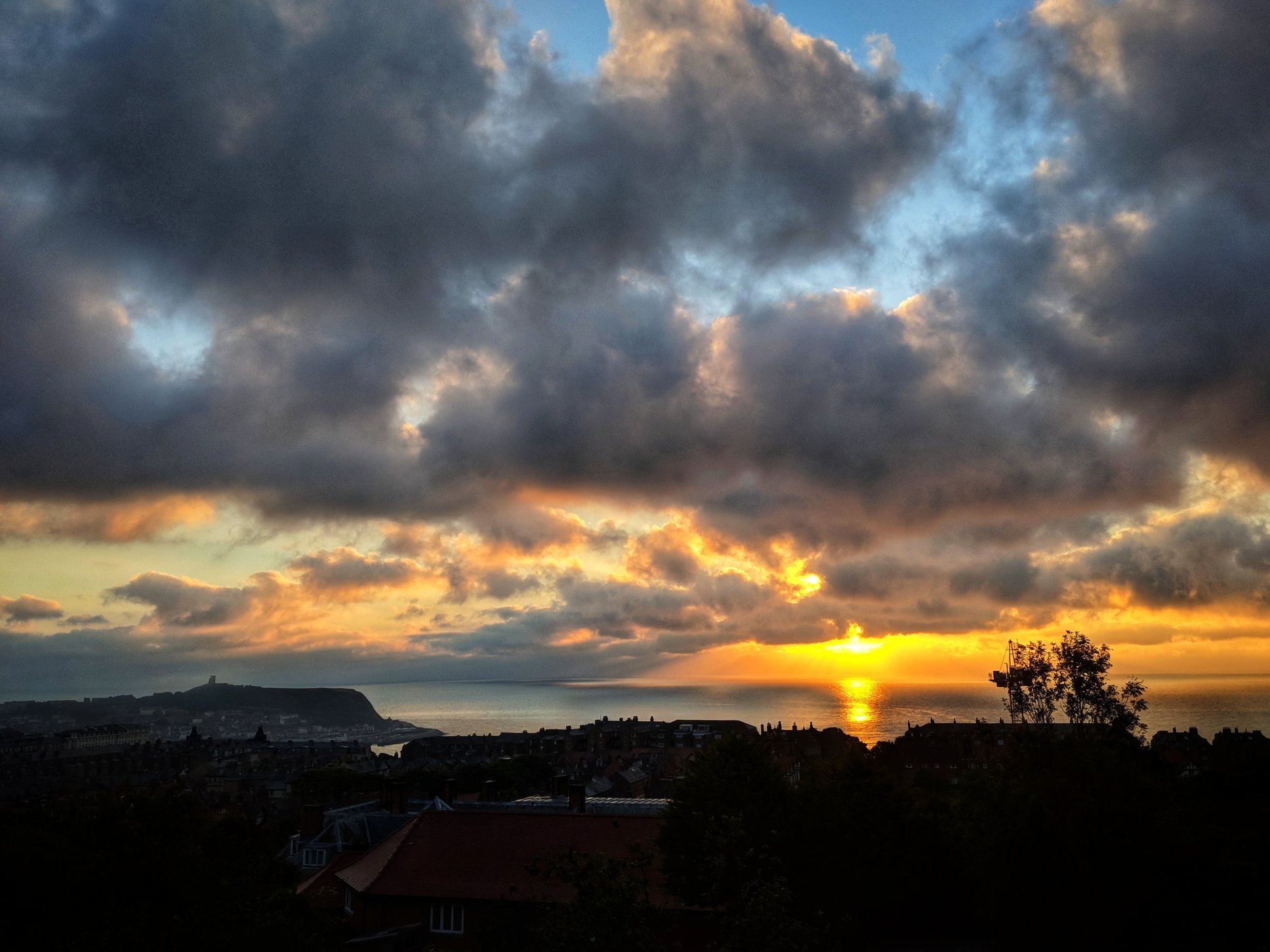 Fantastic Sunrise over Scarborough