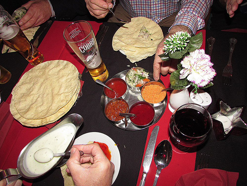 November 2019 meeting report: Indian Banquet