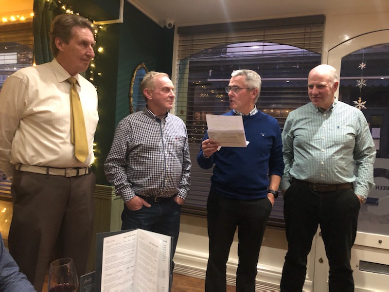 November 2021 Meeting Report, No 2 – The Green Room